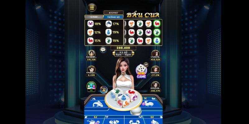 Cách chơi Bầu Cua online HitClub dễ hiểu