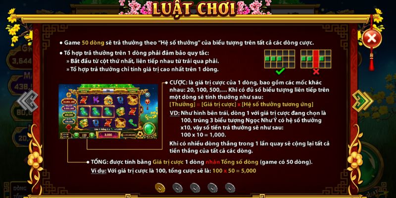 Hướng dẫn cách chơi Cung Hỷ Phát Tài HitClub chi tiết