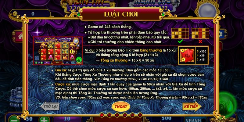 Tổng quan game Kho Tàng Ngũ Long tại HitClub