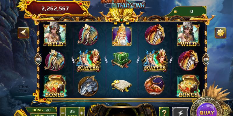 Nổ hũ Sơn Tinh Thủy Tinh HitClub game dân gian Việt
