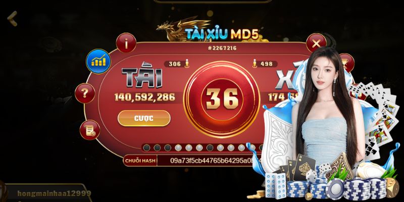 Game Tài Xỉu MD5 HitClub thu hút đông người chơi